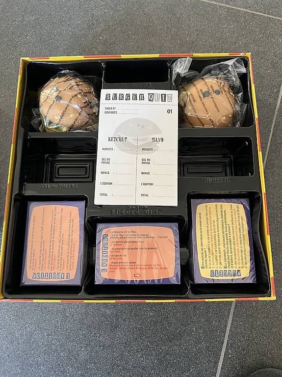 Giochi: Jeu Burger quiz neuf  – Usato da Lausanne venduto da litchi18 1