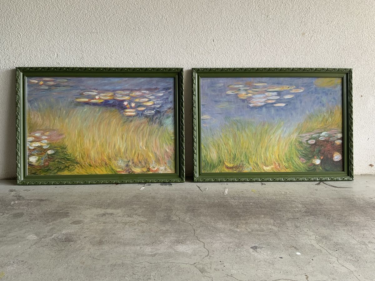 Gemälde: Monet, Ölgemälde, 100/70 cm - pick up – Gebraucht aus Oberwil BL von xdb_gw6t 1