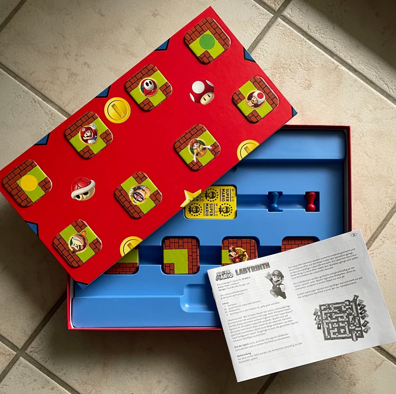 Ravensburger Spiele: Spiel - Labyrinth - Super Mario – Neu (gemäss Beschreibung) aus Seon von tweety19 1
