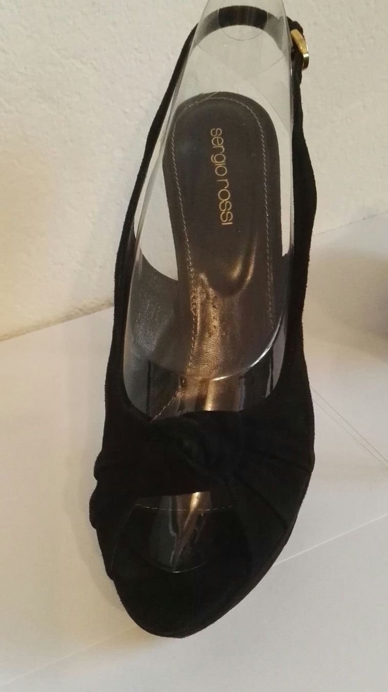 Damenschuhe: SERGIO ROSSI high heels Gr 38 1/2 – Neu (gemäss Beschreibung) aus Niederbipp von fashionfuchs 4