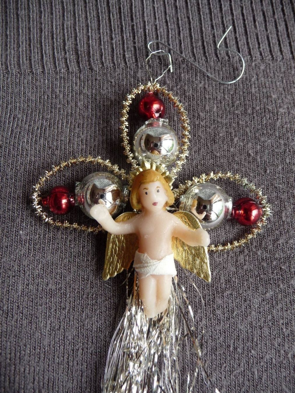Tutte le decorazioni: Weihnachtsschmuck mit Wachs-Jesuskind – Nuovo e nell'imballaggio originale da Alpnach Dorf venduto da marvo 1
