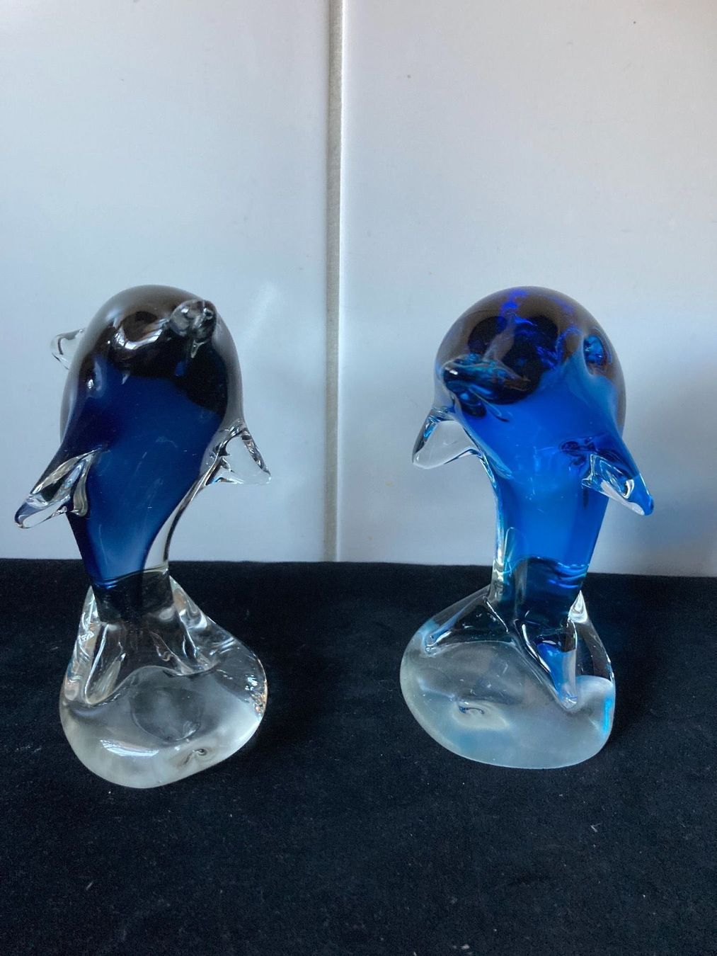 Statuette: 2 Delfine aus Glas – Usato da Zürich venduto da Chaeffeler 1
