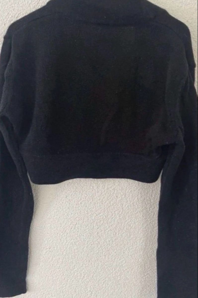 Jacken & Mäntel: Schwarzer Bolero, Grösse 128 leichter Glitzer – Neu (gemäss Beschreibung) aus Freidorf TG von nad_fxh7 1
