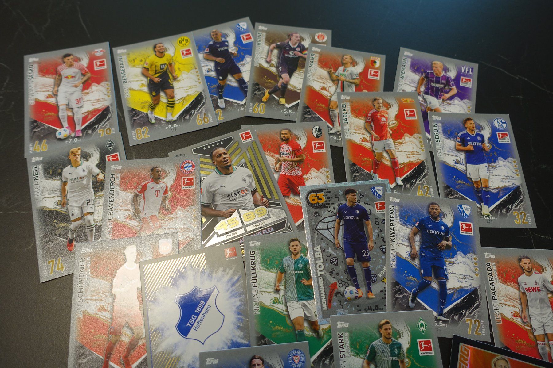 Topps Carte collezionabili: div. Topps Fussball-Sammelbilder – Usato da Belp venduto da Mazarron58 1