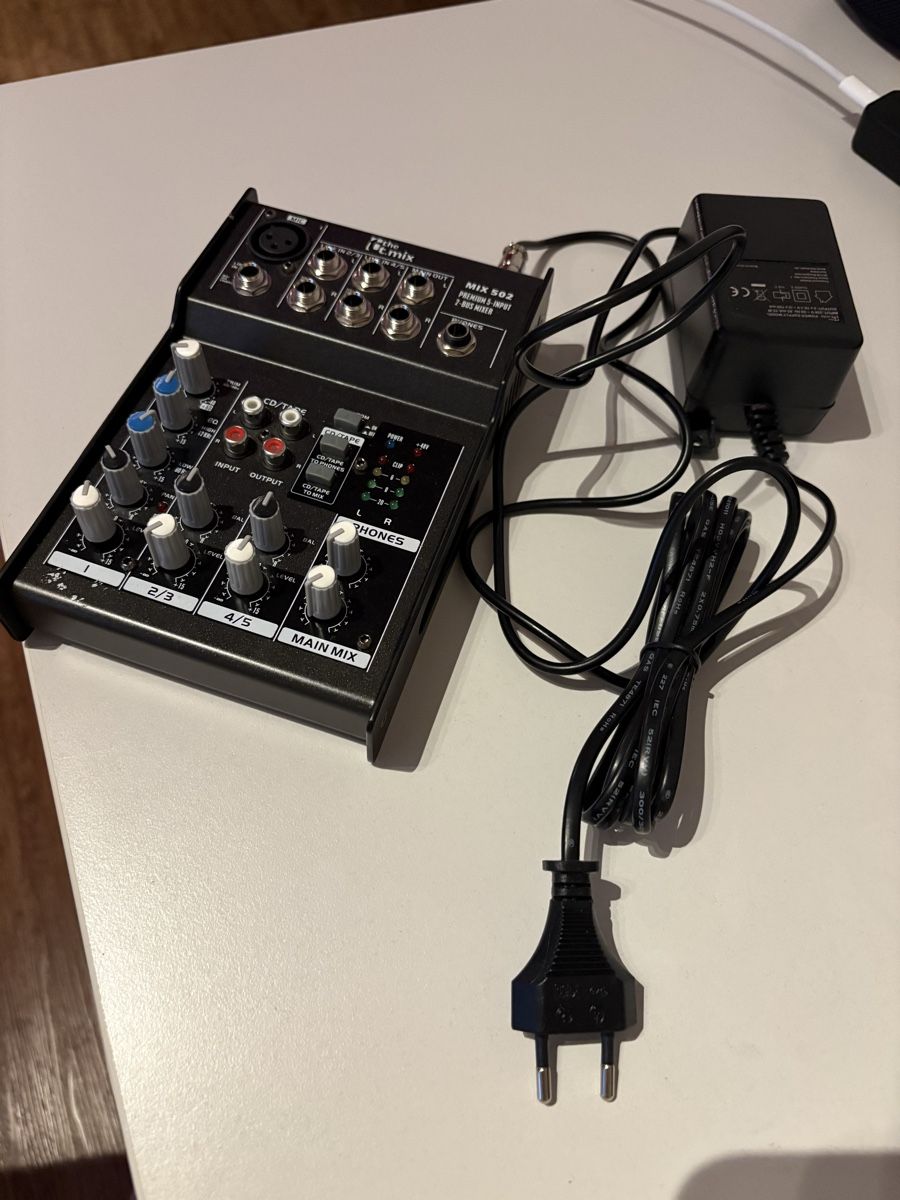 Mischpulte: Analogmixer T.mix mix 502  – Neu (gemäss Beschreibung) aus Schwarzenburg von DMZ-Eventtechnik
