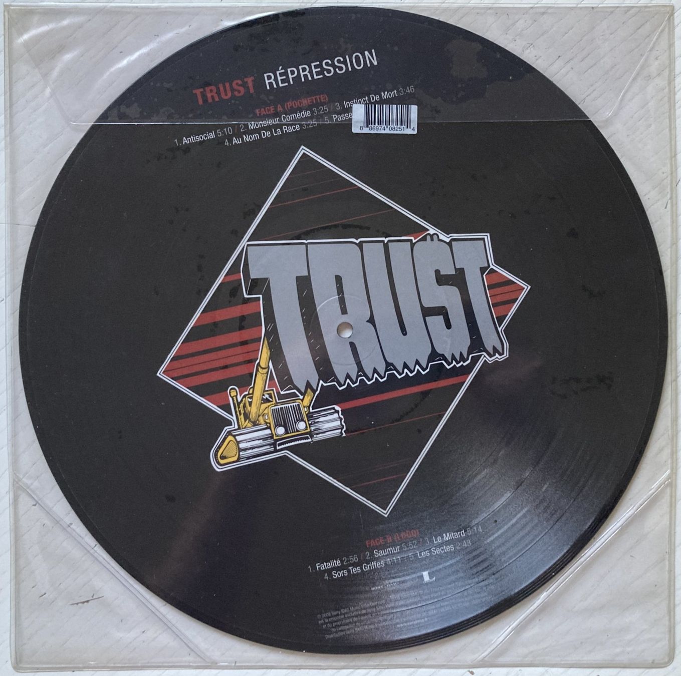 Dischi in vinile: TRUST - REPRESSION – Usato da Bottens venduto da hotter-than-hell 1
