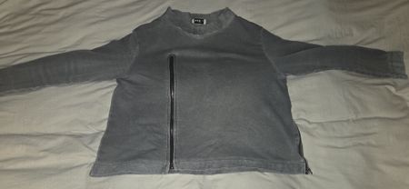 Pulli Nook Grösse M(38-42)grau mit Reissverschluss guter Zus
