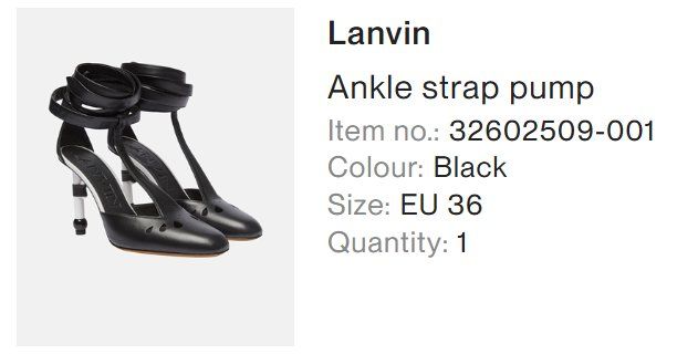 Lanvin Scarpe da donna: Shoes Courts Lanvin – Usato da Kuesnacht ZH venduto da fab_df69