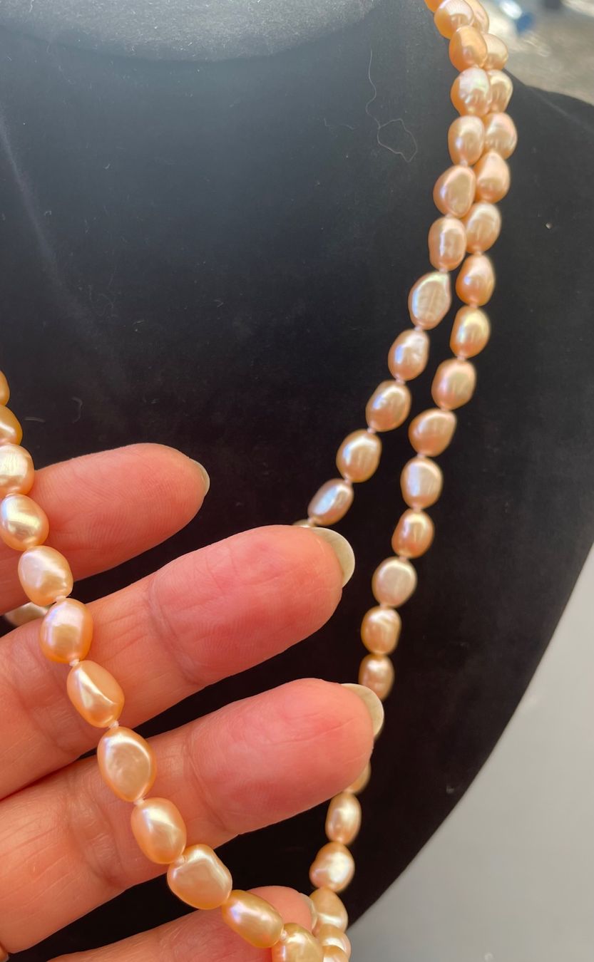 Catenine: Perlenkette, 87 cm, Silber 925 – Nuovo e nell'imballaggio originale da Ebikon venduto da elischka 3