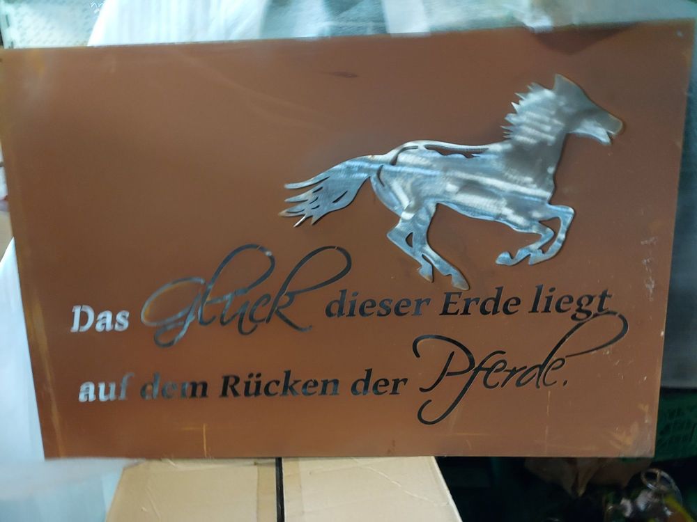 Rosttafel mit spruch ab 49.90fr. / rost 3 Kaufen auf Ricardo