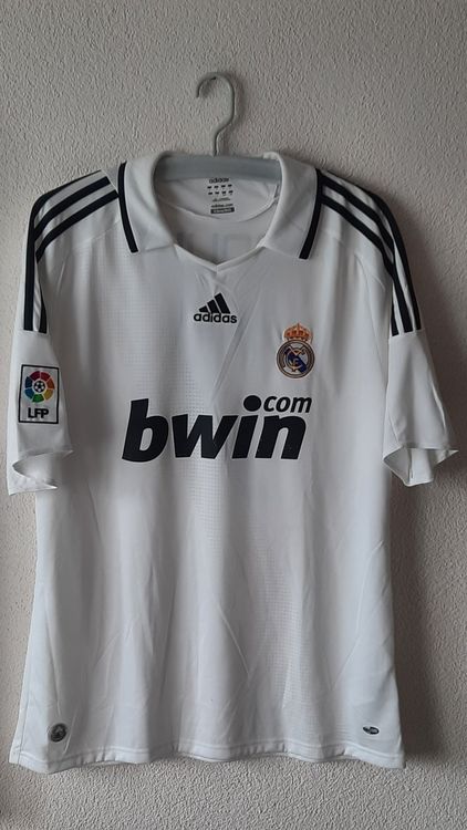 Maillot domicile Real Madrid CF 2007/2008 Adidas – Taille M