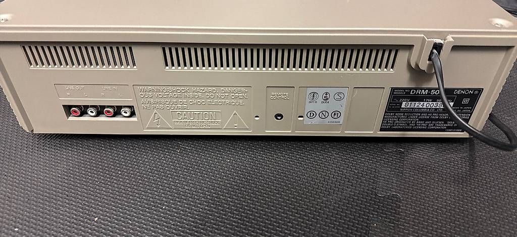 Denon Registratori: Denon Kassettenrecorder DRM  500 – Usato da Wil SG venduto da Saintch 3