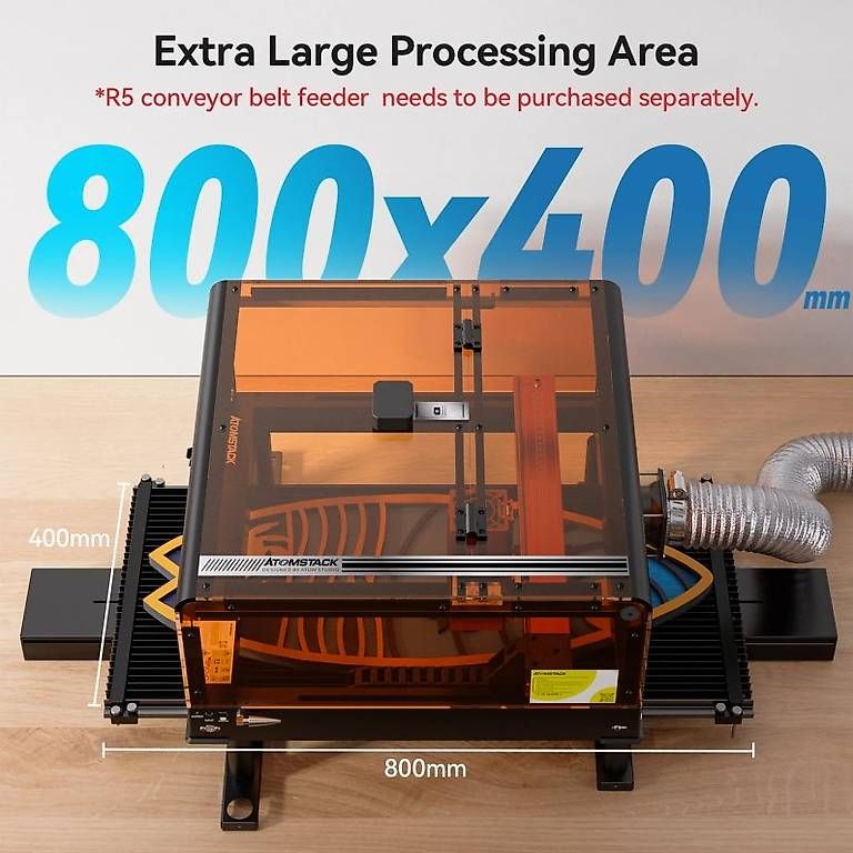 Atomstack Tutte le macchine: ATOMSTACK A48 Ultra Lasergravierer 48W Lasergravurmaschine – Usato da Malans GR venduto da BUYBEST-Schweiz 4