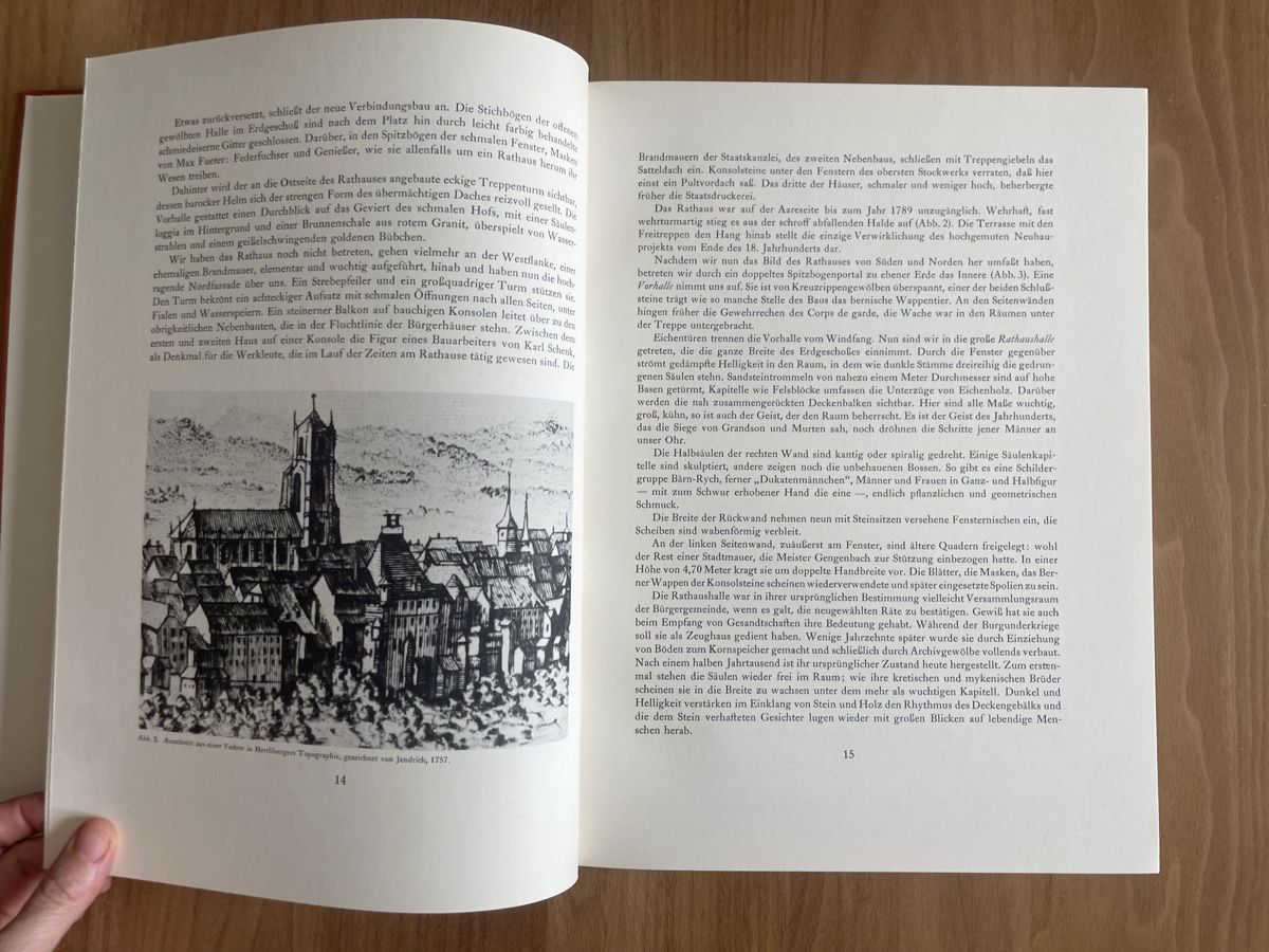 Livres: DAS RATHAUS ZU BERN 1942 – D'occasion à Fribourg par Mymikrakra01 6