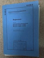SBB Reglement R 430.3 über die Re 4/4II und Re 4/4III