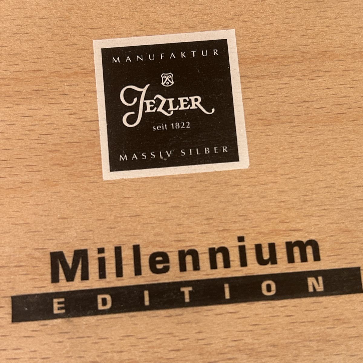 Jezler Sonstiges Geschirr: Jezler Millennium Edition Massiv Silber Eierbecher 2er Set – Gebraucht aus Laufen von belleskulptur 1