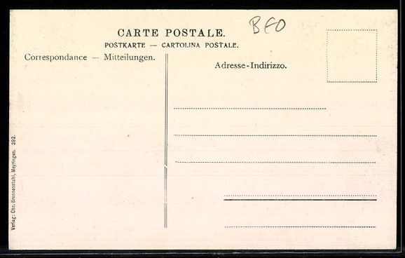 Cartoline postali: AK Lenk, Straße mit Kirche – Usato da Berlin venduto da bartko-reher 1