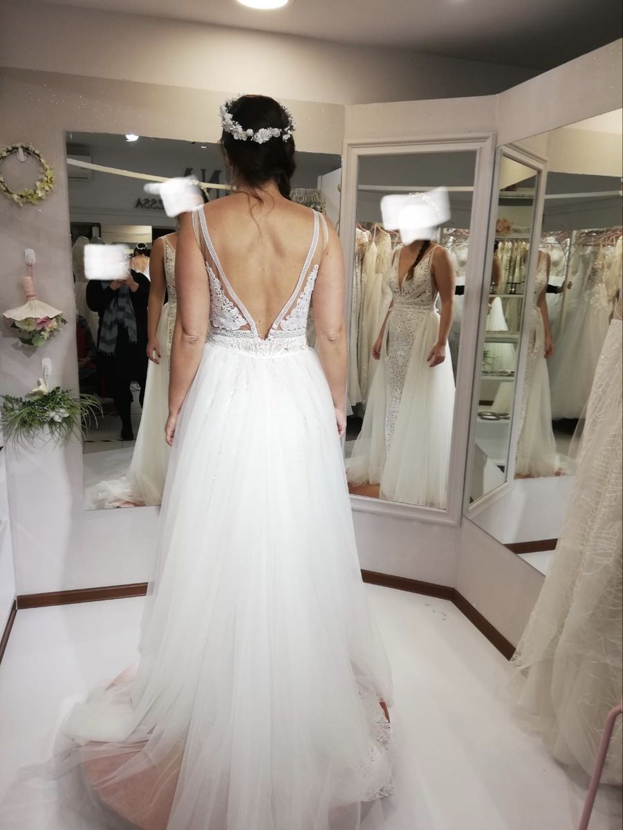 Vestiti: Boho-Brautkleid / Hochzeitskleid Gr. 38 – Usato da Neerach venduto da Meli_sara 6