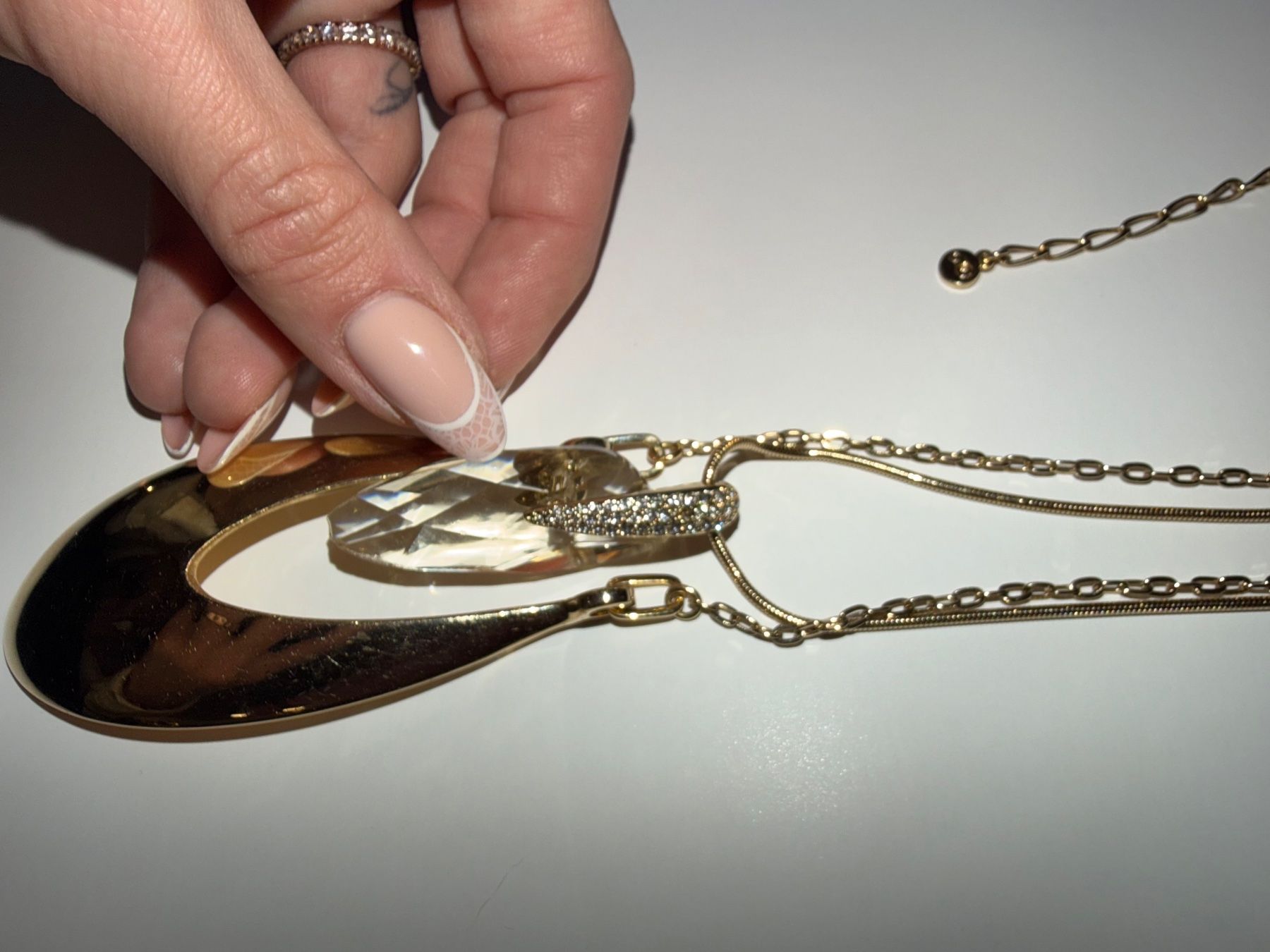 Swarovski Catenine: Swarovski Halskette Rear Found – Usato da Zürich venduto da SecondhandZurich 1