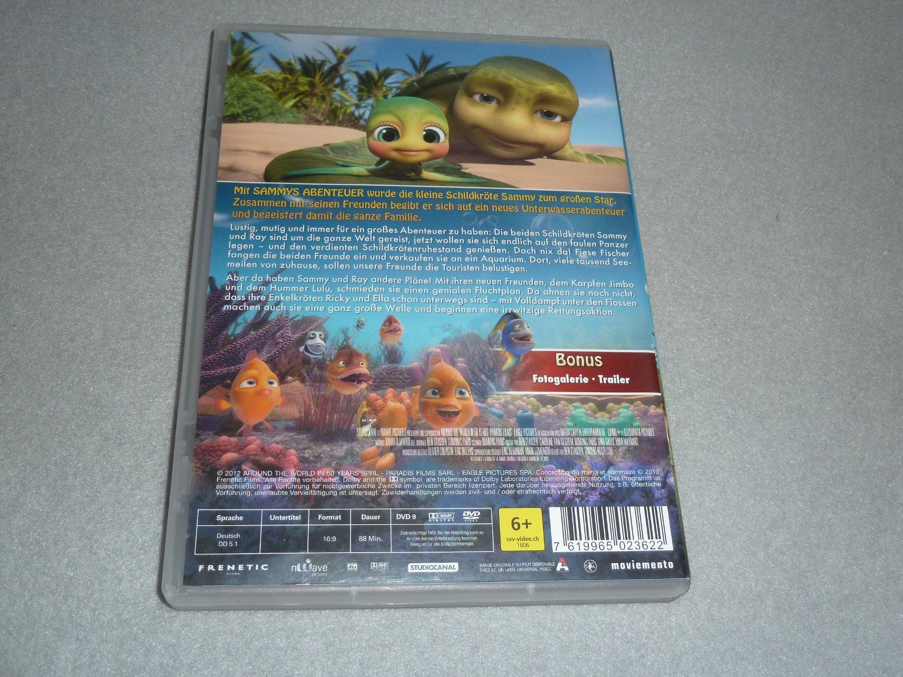 Alle DVDs: DVD ~ Sammys Abenteuer 2 – Gebraucht aus Hofstetten SO von LudoHoFl 1