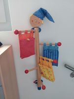 Kinderzimmer Garderobe von Haba mit Stofftaschen, Holz