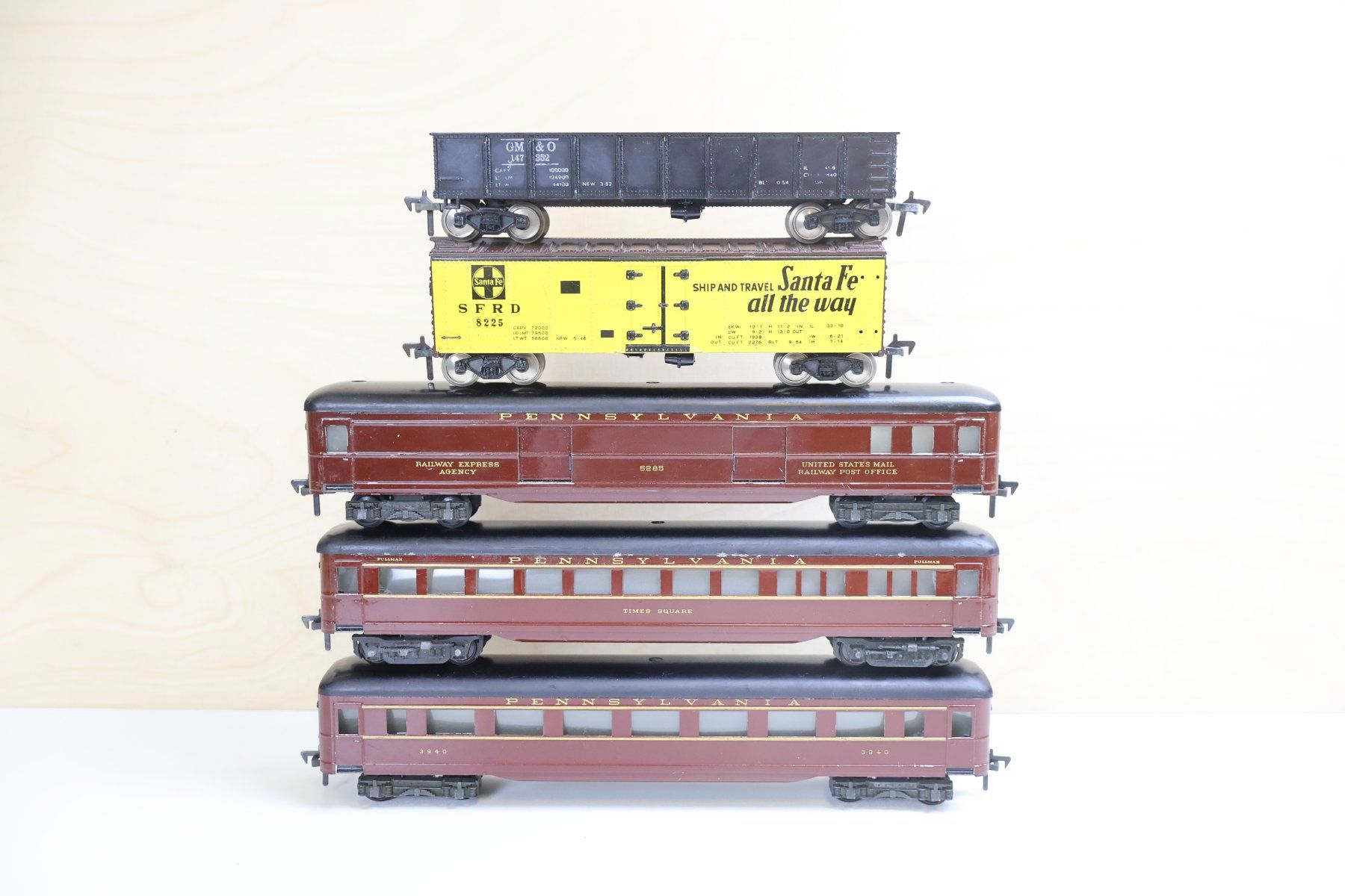 Fleischmann Modellini di ferrovie: Fleischmann US Personen & Güterwagen Set H0 – Usato da Winterthur venduto da Monstera 2