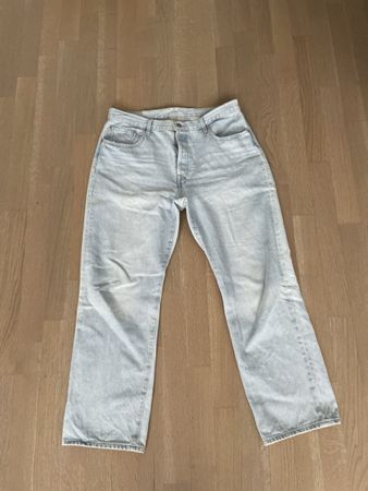Levi's 501 Premium, helle Jeans, Grösse W32 L30, Top!
