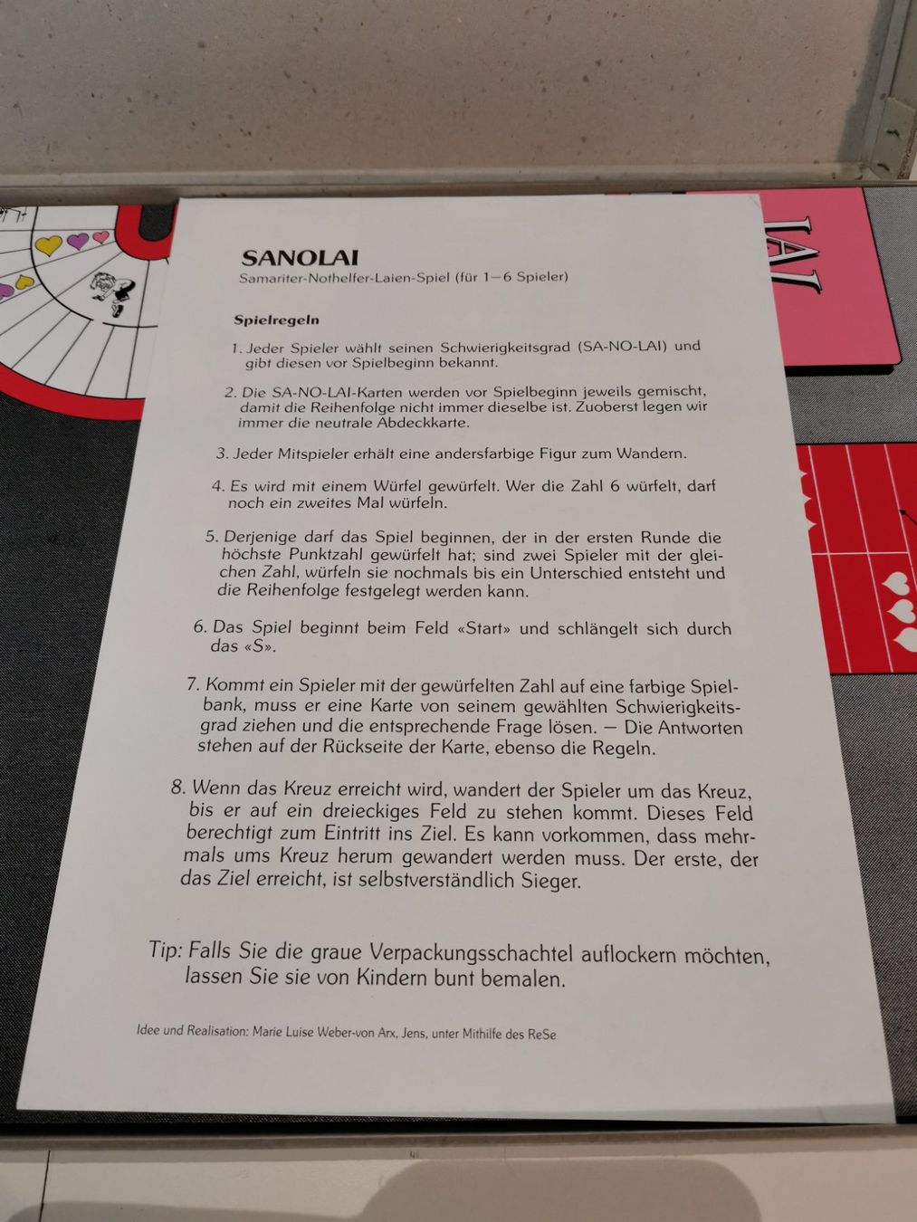 Spiele: San No Lai Spiel (a84) – Gebraucht aus Künten von Schnaepplihuus 3