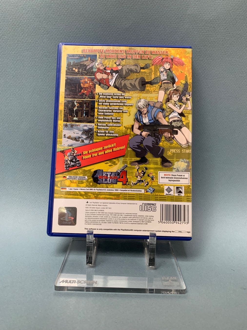 Sony Giochi: PS2 / Metal Slug 4 – Usato da Kölliken venduto da sergesellsretro 1