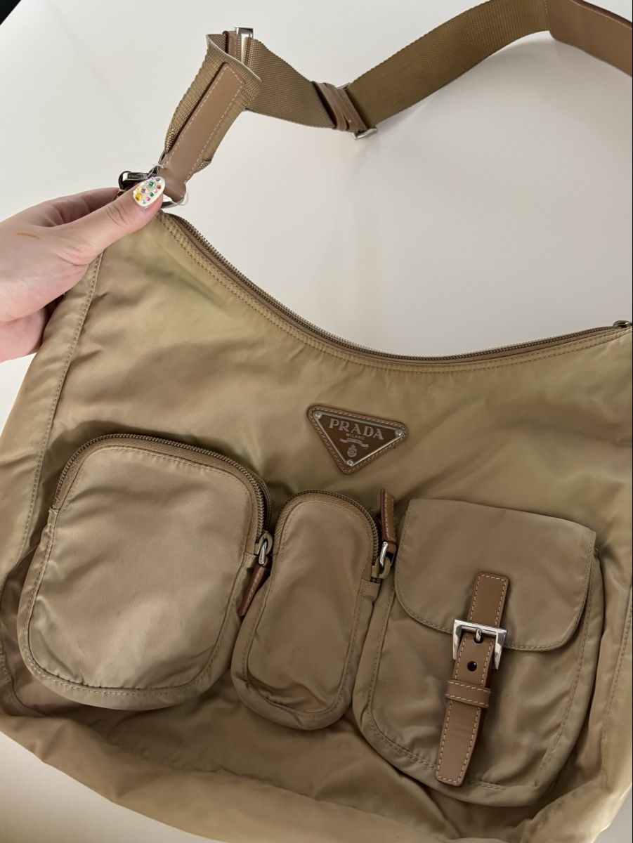 Prada Borse: Vintage Prada bag, nylon and leather – Usato da Bulle venduto da lalooo 2