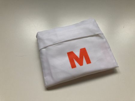 Sac de rangement blanc MIGROS, neuf