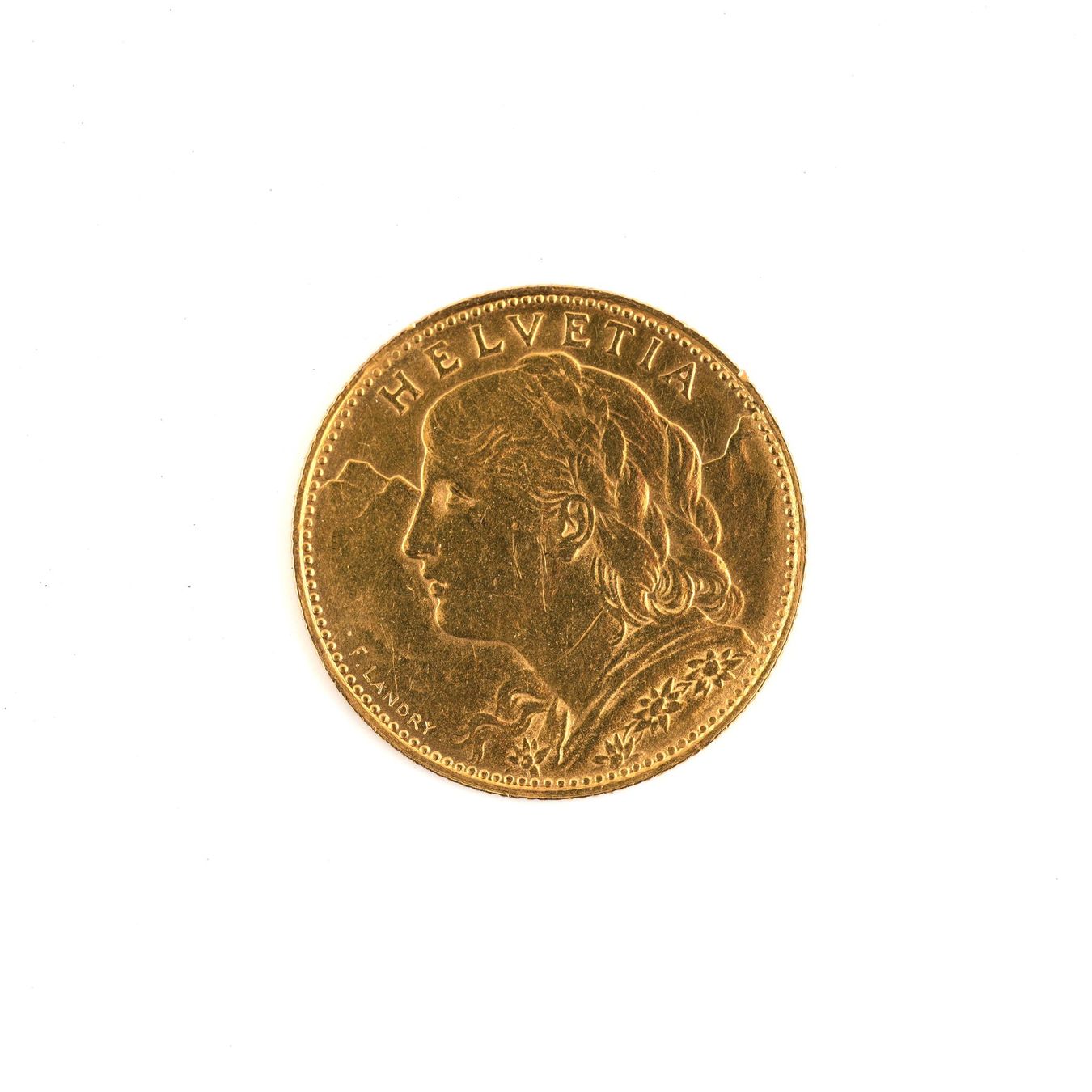 Alle Münzen: Goldvreneli 10Fr 1922 – Gebraucht aus Basel von Edelmetallhaus.com 1