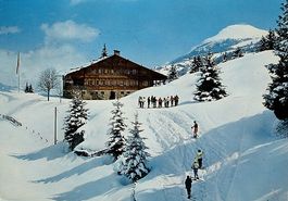 ADELBODEN Our Chalet Chalet Mondial d. Eclaireuses Skifahrer