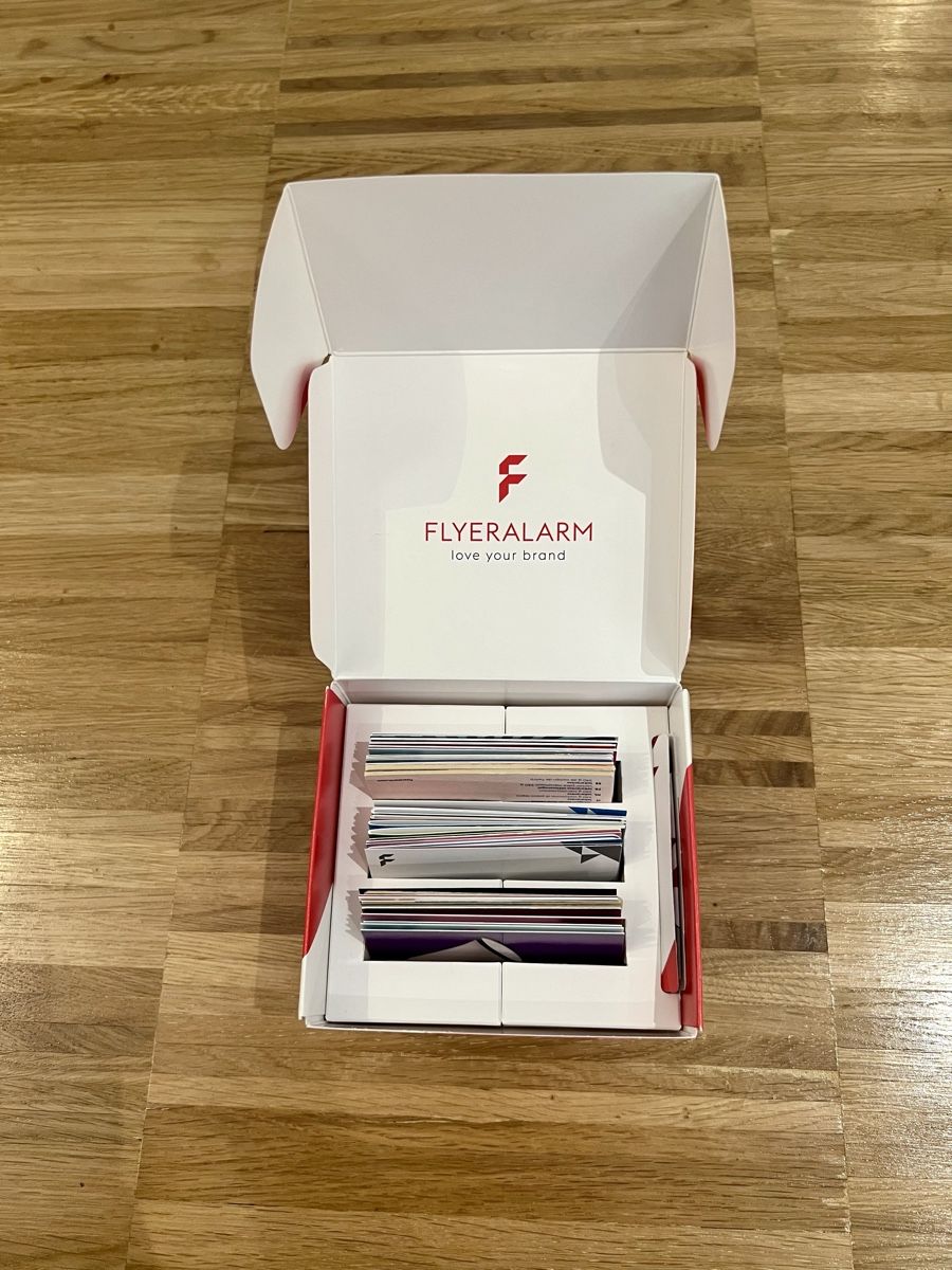 Cartoline: Flyeralarm business card samples – Usato da Adliswil venduto da avatar83 1