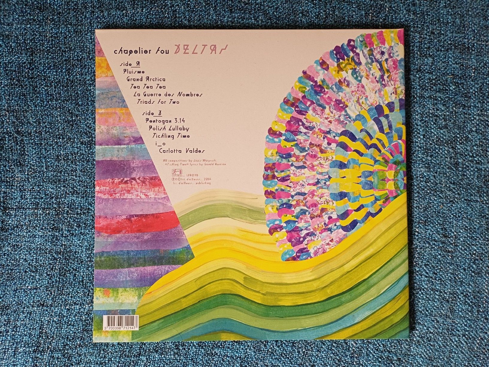 Schallplatten: Chapelier Fou "Deltas" LP – Gebraucht aus Begnins von Drastic-Sound 1