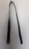 Herrengürtel Leder Schwarz Made in Germany Länge  122 cm