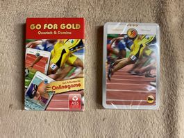 Kartenspiel Quartett Sport Domino Go For Gold