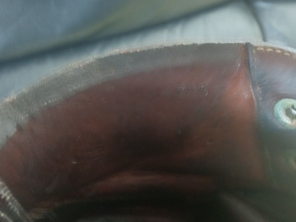 Schweizer Armee Herrenschuhe: Armee Schuhe Grösse 42,5 Breite 5 Schweizer Armee 1966 – Gebraucht aus Wettingen von Nini54 7
