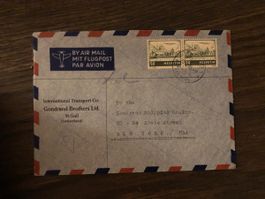 Riesensammlung 1’500 FLUGBRIEFE illustriert