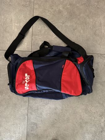 Borsa sportiva Levi's blu/rossa