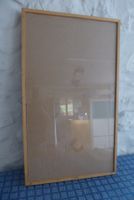 Bilderrahmen 47 x 80 cm natur mit Glas & Rückwand