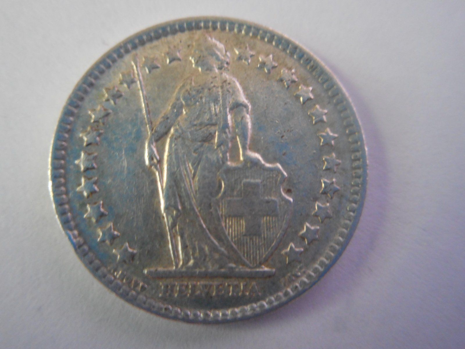 Alle Münzen: 50 Rp. 1937 silber  vorz – Gebraucht aus Kriegstetten von pizlad2010 2