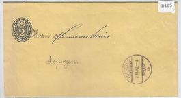 Streifband Zofingen 2.XI.1897