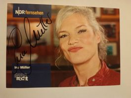 Ina Müller -  signierte Autogrammkarte