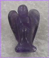 Engel - Deko - Amethyst ca. 4cm (Engelsfigur geschnitzt)