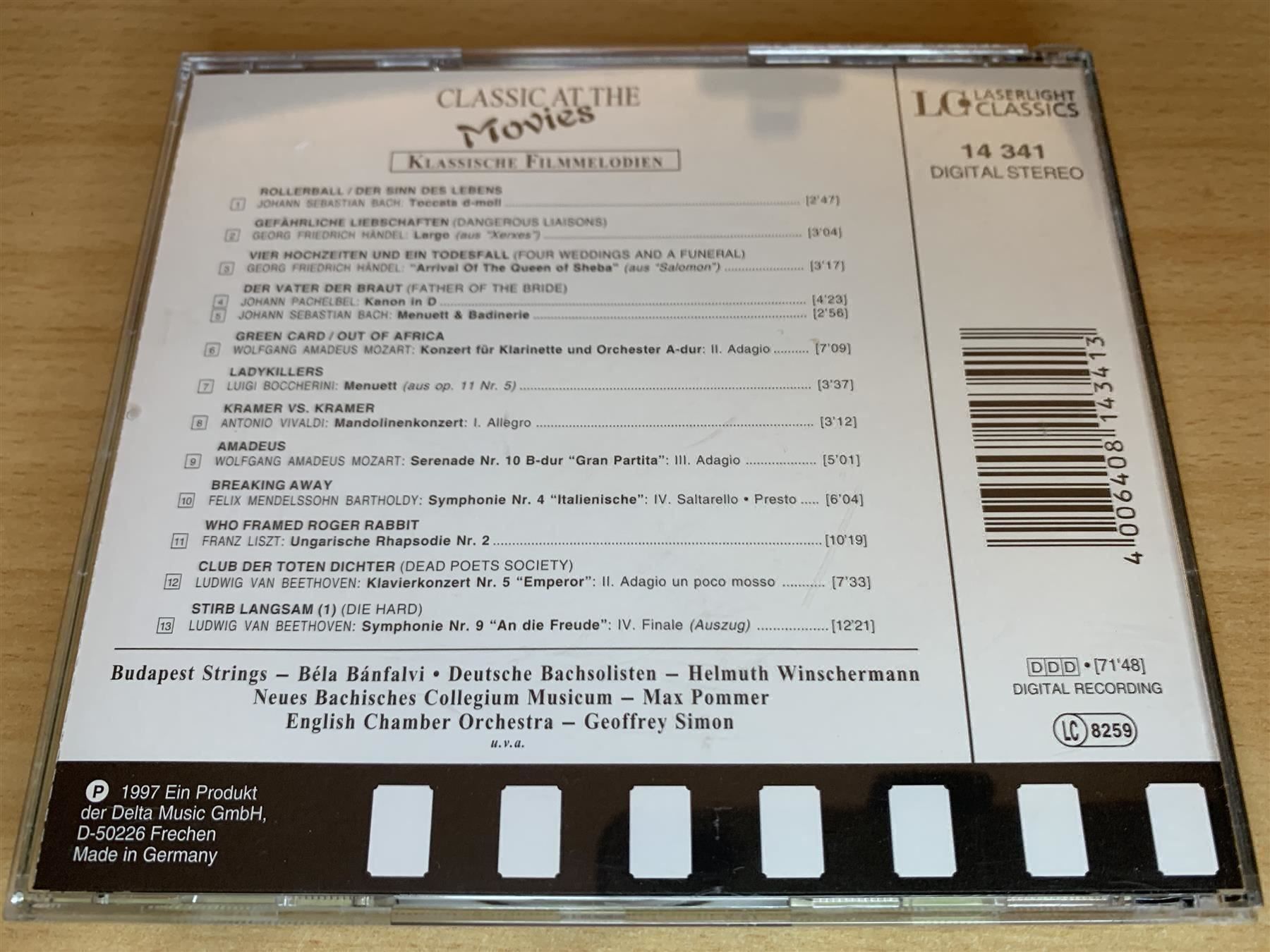 CD: Classic at the Movies – Usato da Rikon im Tösstal venduto da Alpenmutz 1