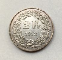 1878 2 Franken vz+