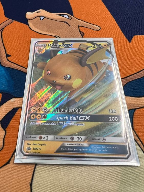 Pokemon Raichu Gx Sm En Promo Kaufen Auf Ricardo