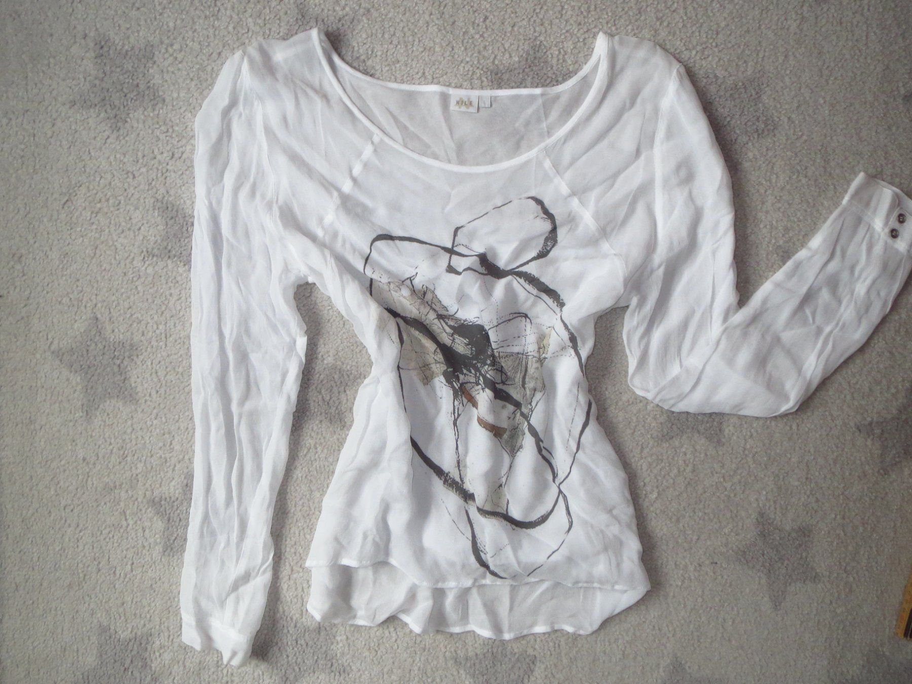 Camicette: tolle NILE Damen Bluse Gr L – Usato da kiental venduto da Anna3723 1