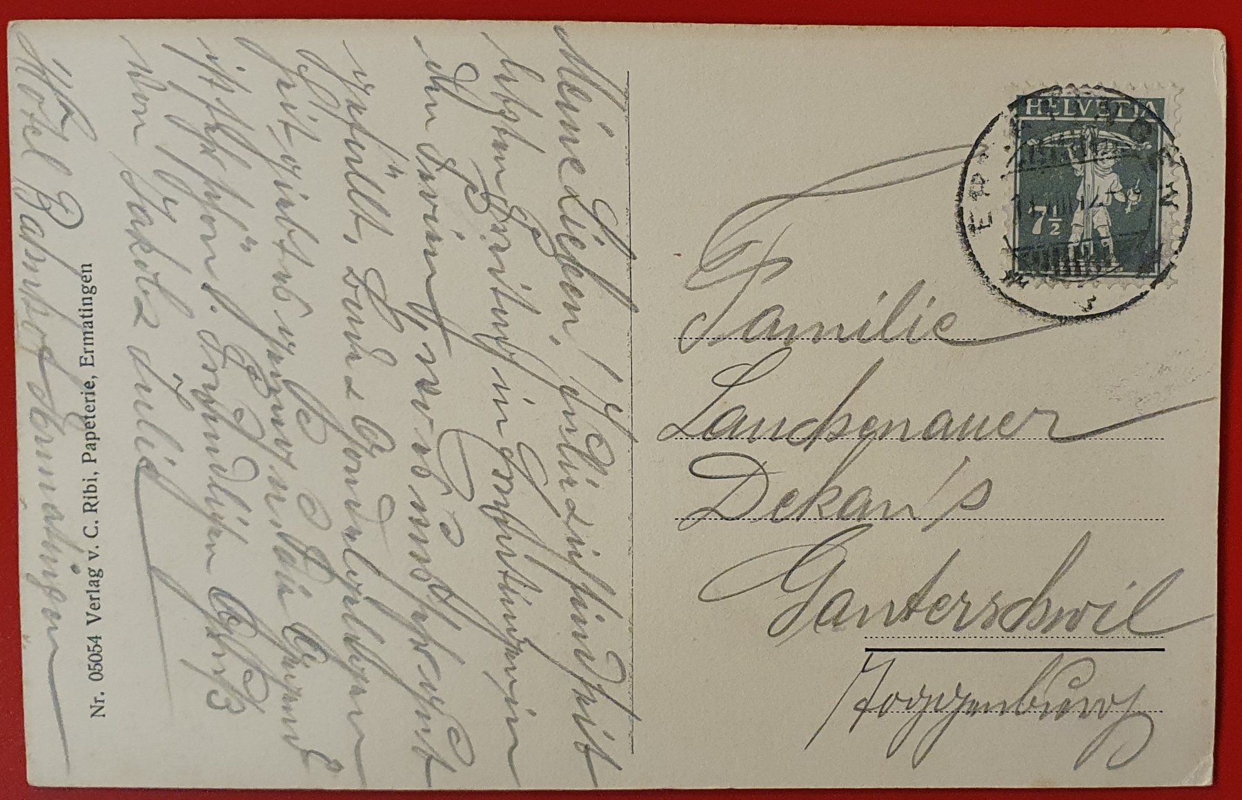 Cartoline postali: Ermatingen 1912 - Landungssteg – Usato da Kreuzlingen venduto da Rschweiz1 1